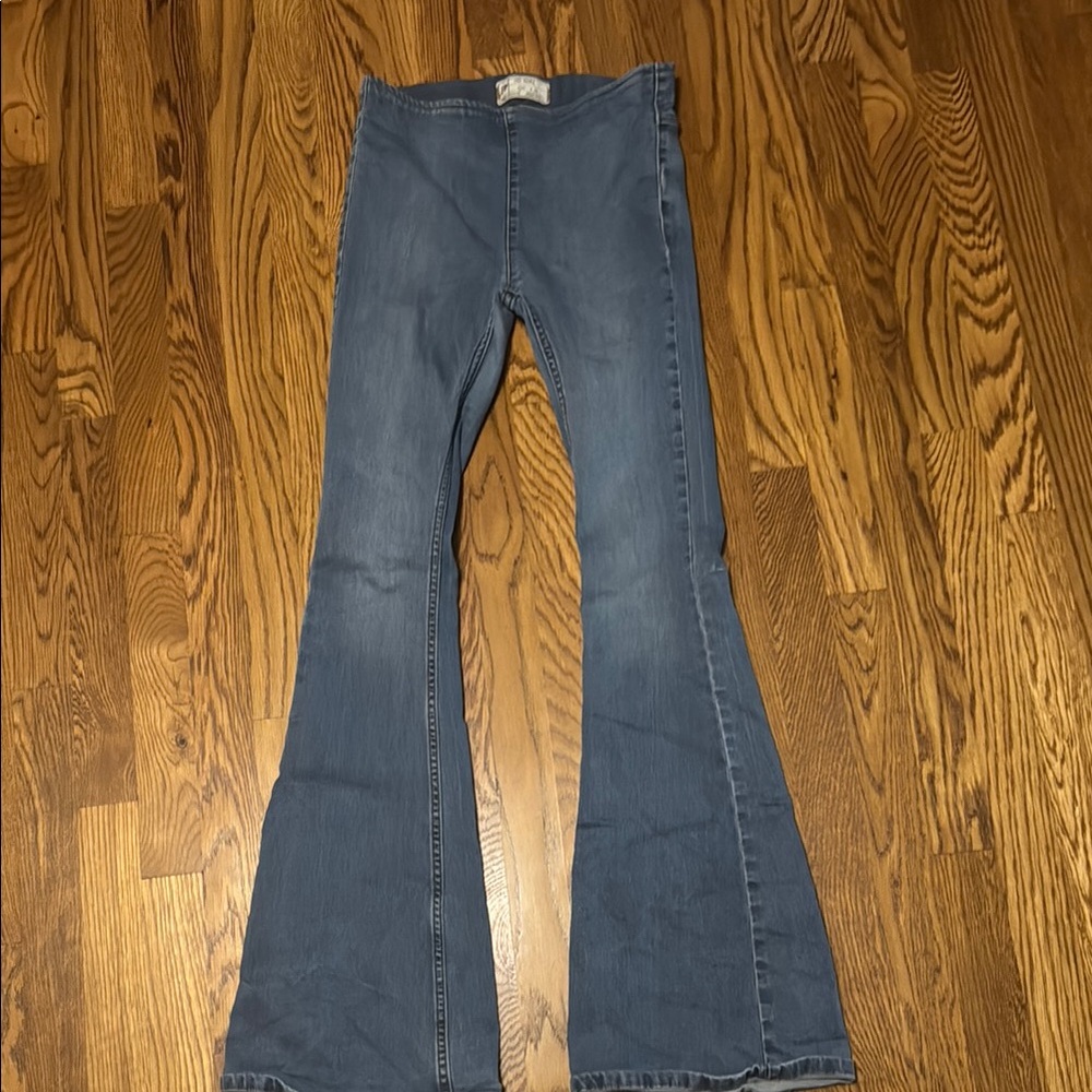 We The Free Kiera Pull On Flare Jeans